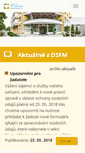 Mobile Screenshot of dsfm.cz